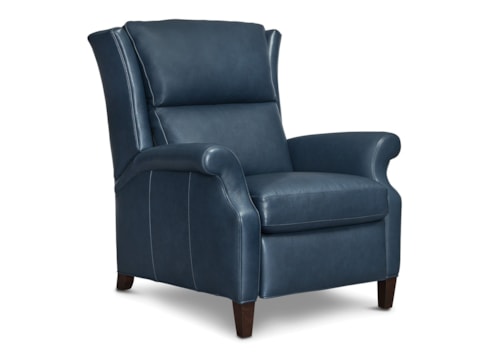 Transitional Sylvia Power Recliner with Battery