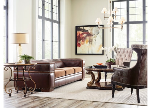 Transitional Terrace Quilted Sofa