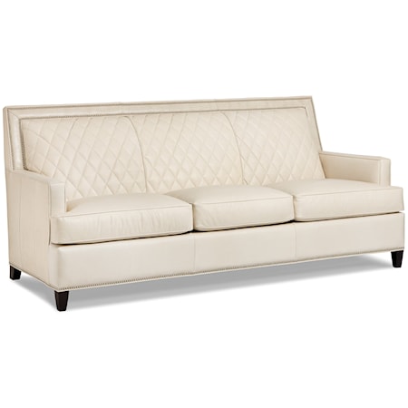 Transitional Arrington Quilted Sofa