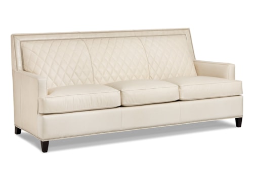 Transitional Arrington Quilted Sofa