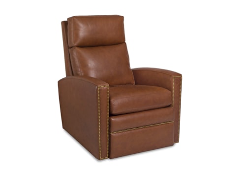 Transitional Acclaim Power Recliner with Battery
