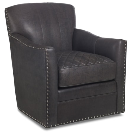 Parker Quilted Swivel Chair