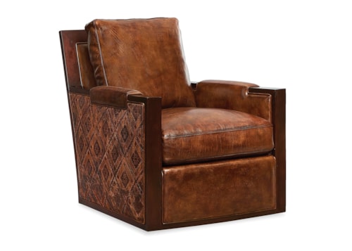 Traditional Swivel Accent Chair