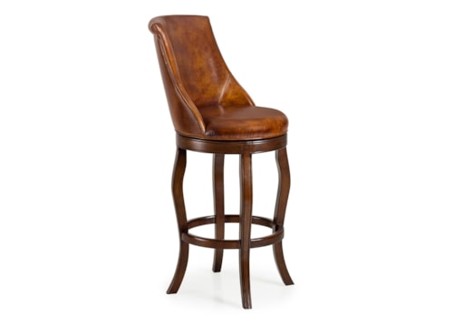 Transitional Watson Swivel Bar Stool
