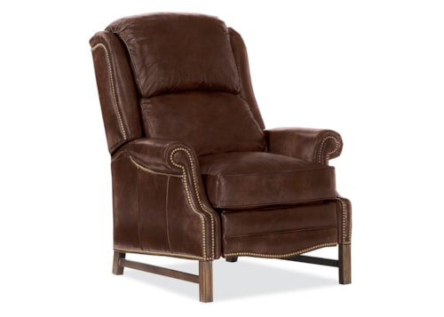 Traditional Sadler High Leg Recliner