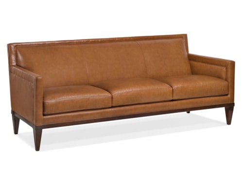 Transitional Sofa with Attached Back