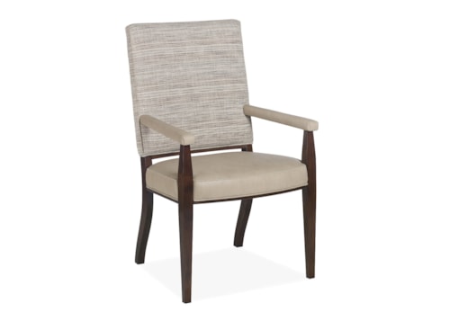 Transitional Dining Arm Chair