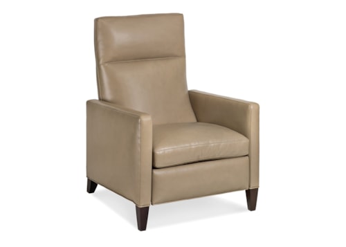 Contemporary Avett Tapered Leg Recliner