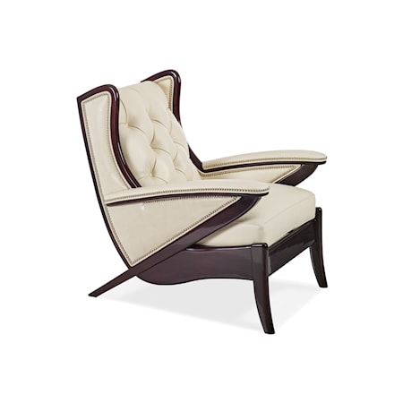 Boomerang Tufted Chair