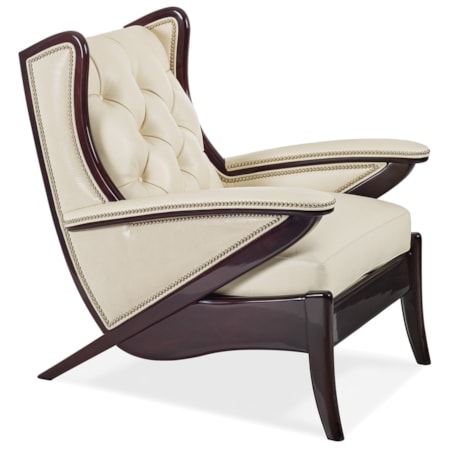 Boomerang Tufted Chair