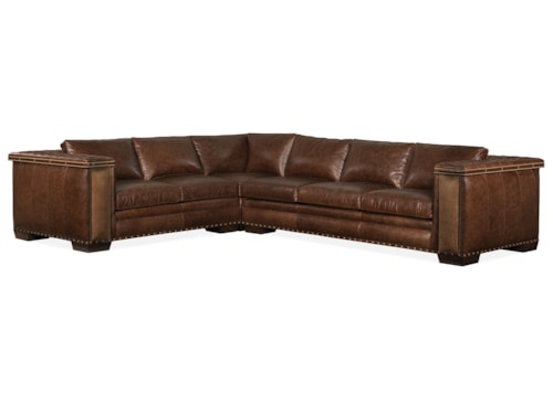Contemporary Macgregor Sofa with Tufted Arms