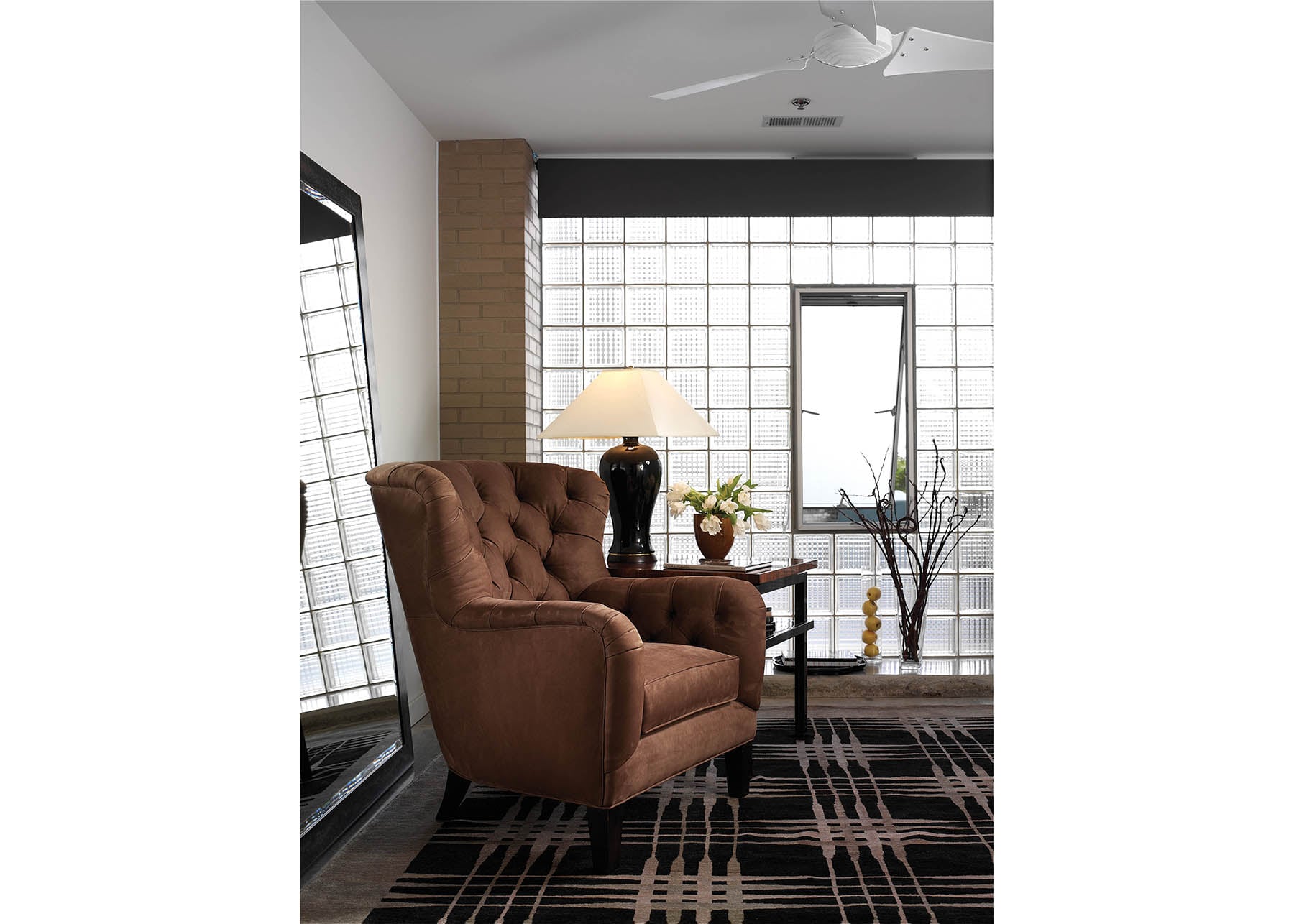 Sumptuous Tufted Chair