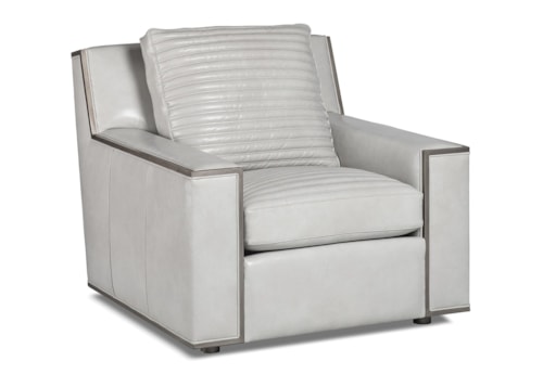 Contemporary Emerson Channel Quilted Chair