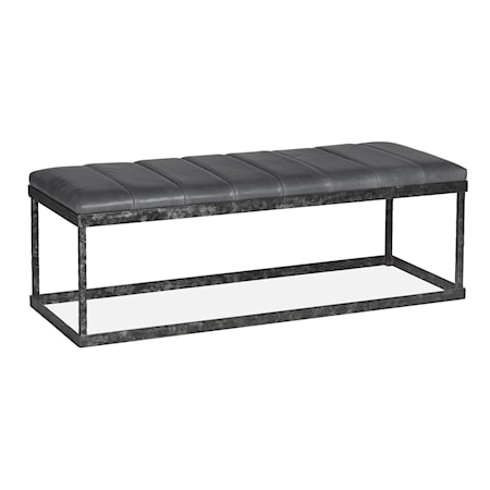 Mckee Channel Quilted Bench