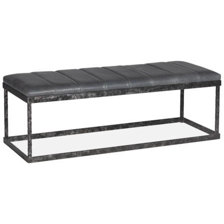 Mckee Channel Quilted Bench