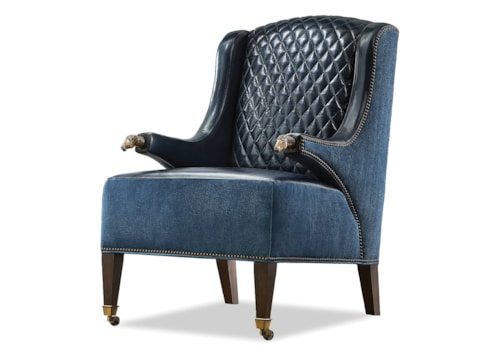 Traditional Accent Chair with Quilting