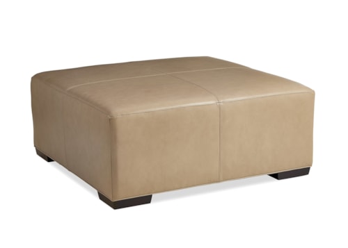 Transitional Warren Cocktail Ottoman