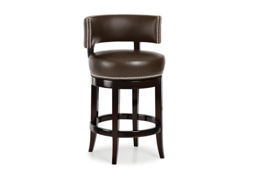 Transitional Radius Swivel Counter Stool