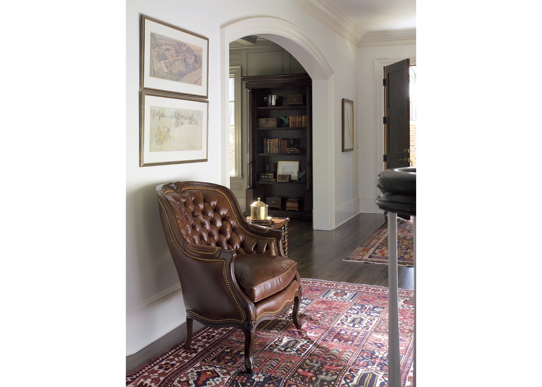 Hancock and Moore Balfour Balfour Tufted Chair