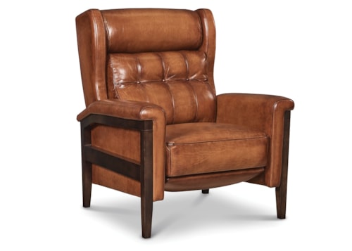Traditional Recliner with Bustle Back