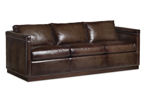 Transitional Cornelius Sofa with Nailheads
