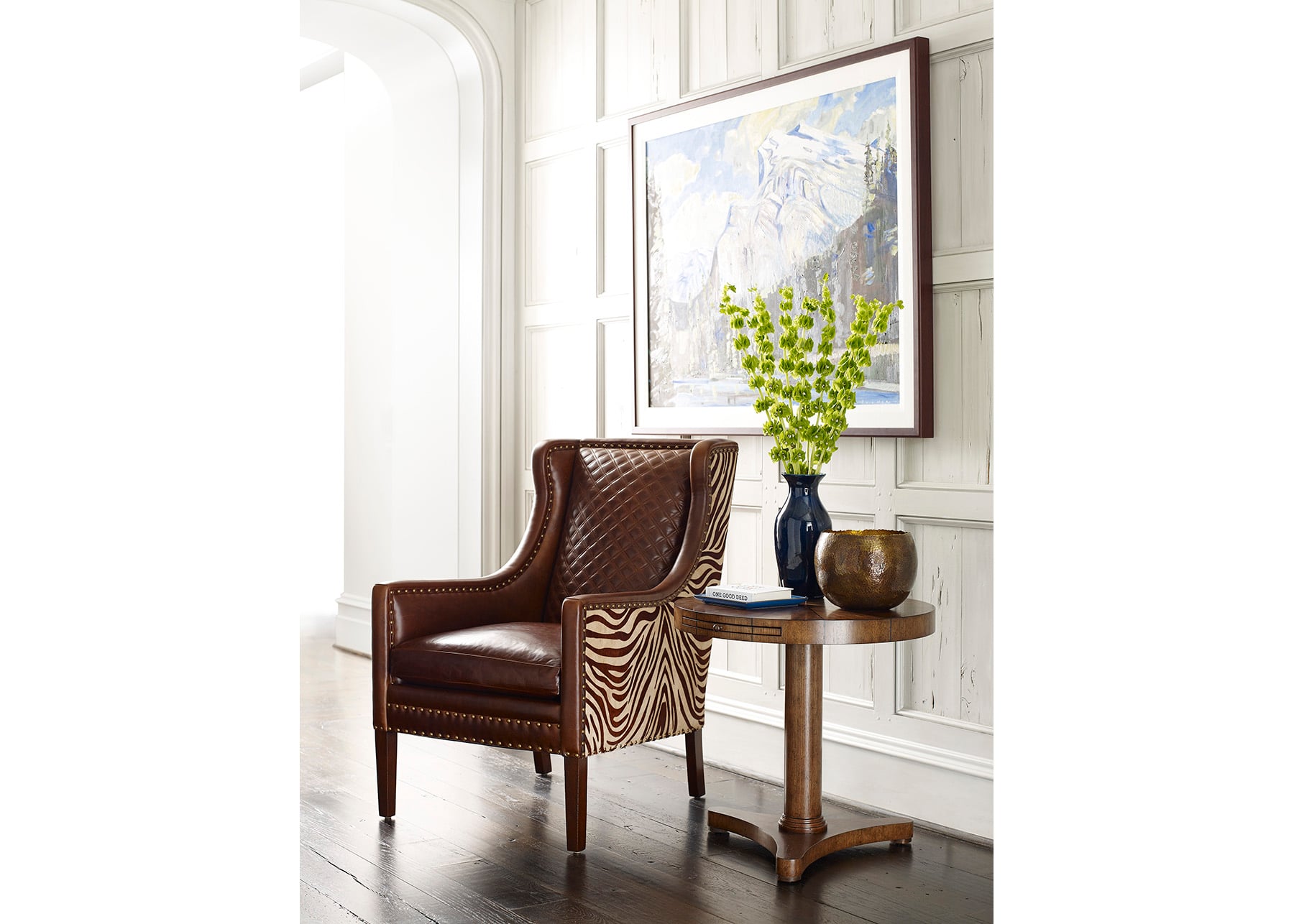 Brogan Quilted Back Chair