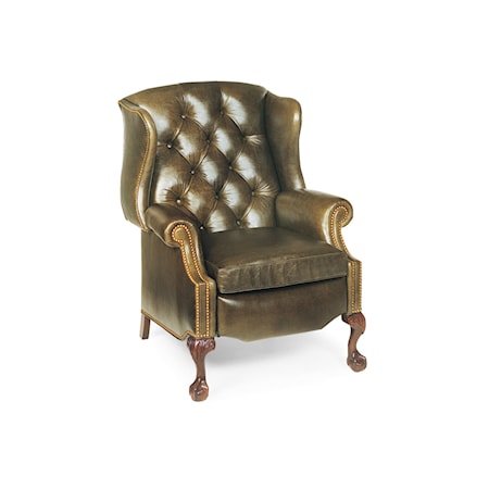 Sterling Tufted Wing Back Recliner