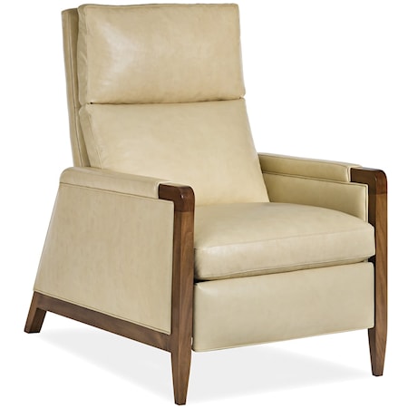 Transitional Wally Power Recliner with Battery