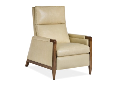 Transitional Wally Power Recliner with Battery