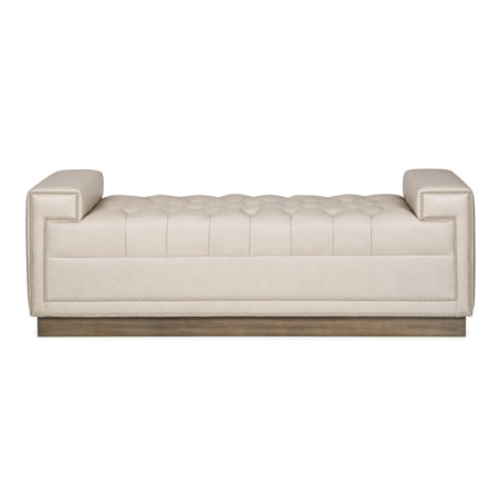 Peron Tufted Bench