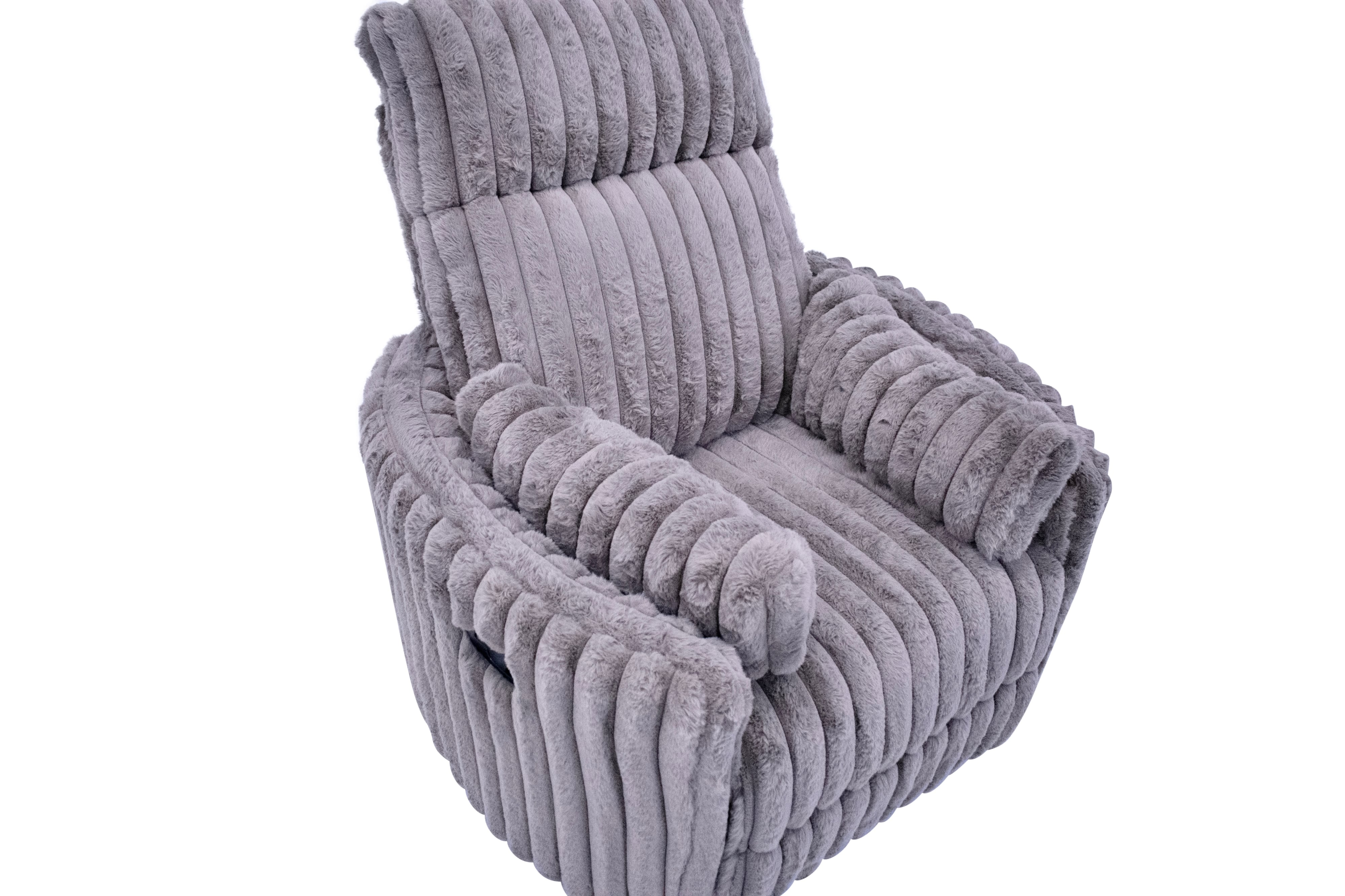 Amanda Taupe Barrel Chair