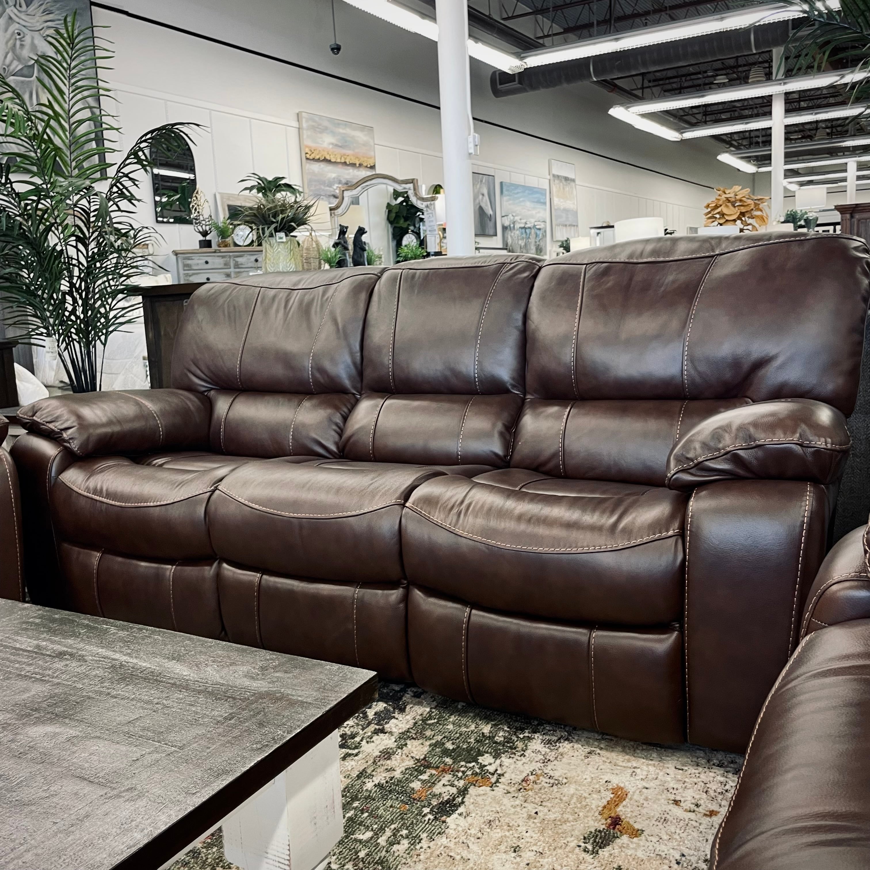 MWHOME Tucker 4908625S Tucker Sofa Johnson's Furniture Reclining Sofa