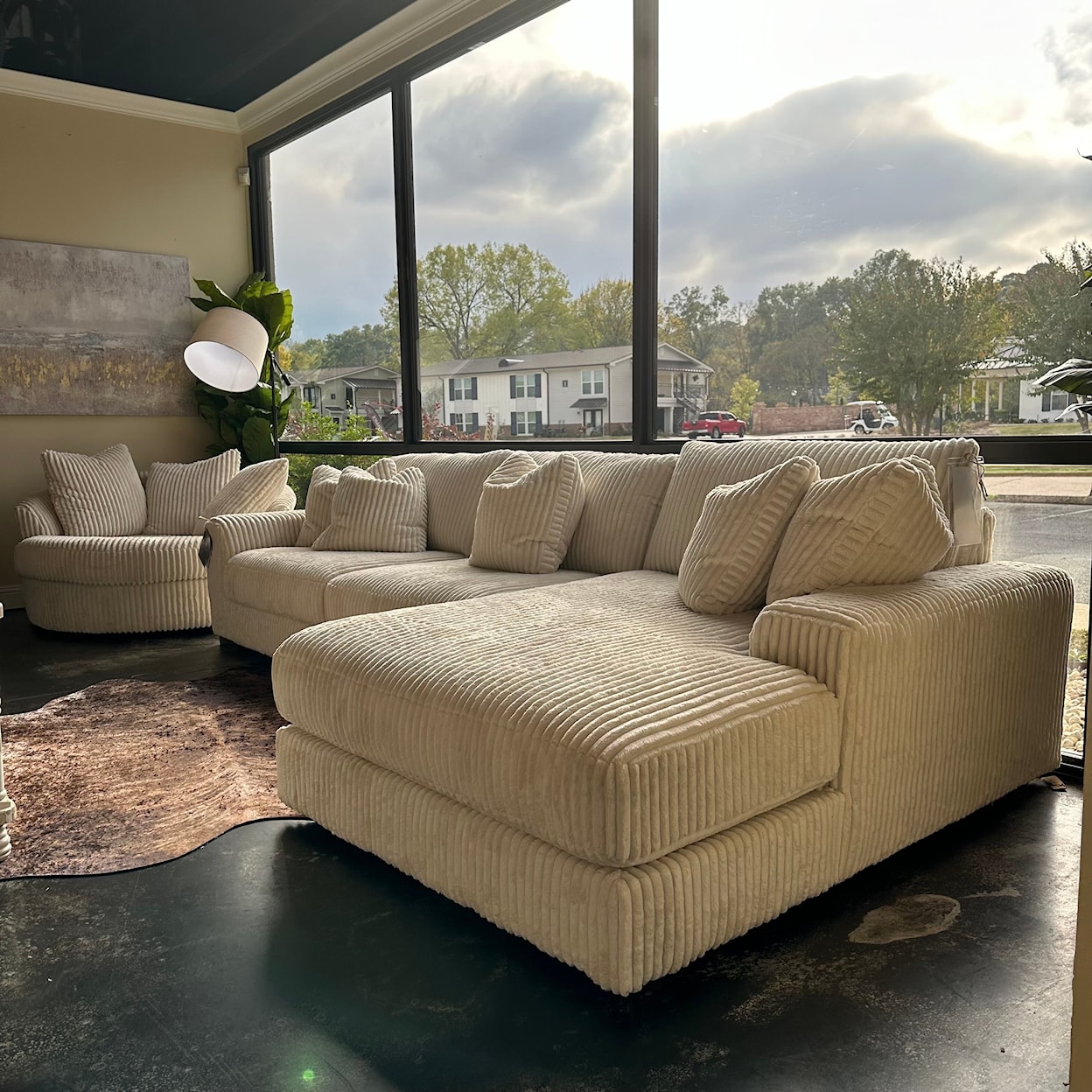 Signature Design by Ashley LONDYN 3-Piece Sectional With Chaise