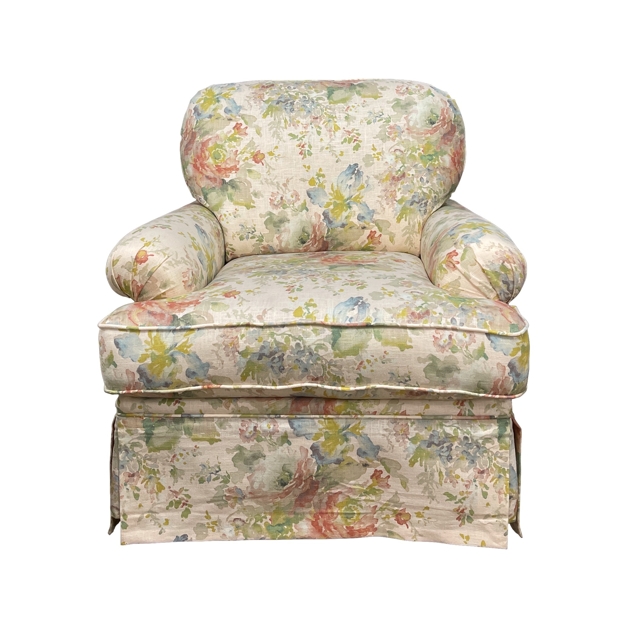 Stationary Skirted Chair