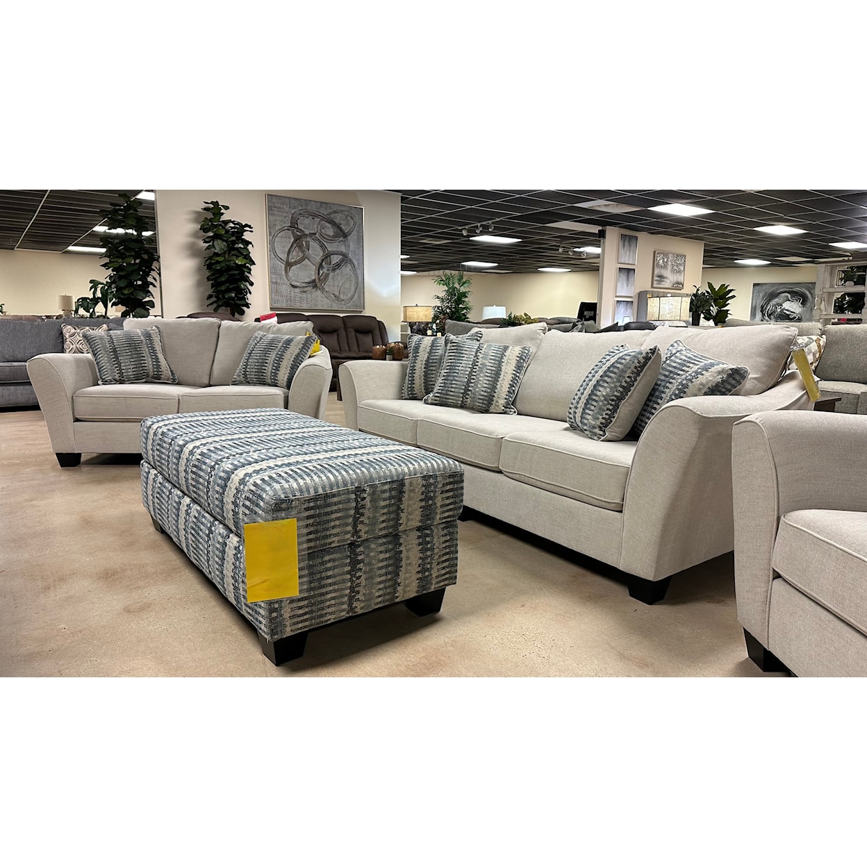 Dallas Sofa Company ALICE Alice Ottoman