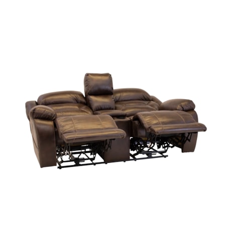 Henry Chocolate Loveseat