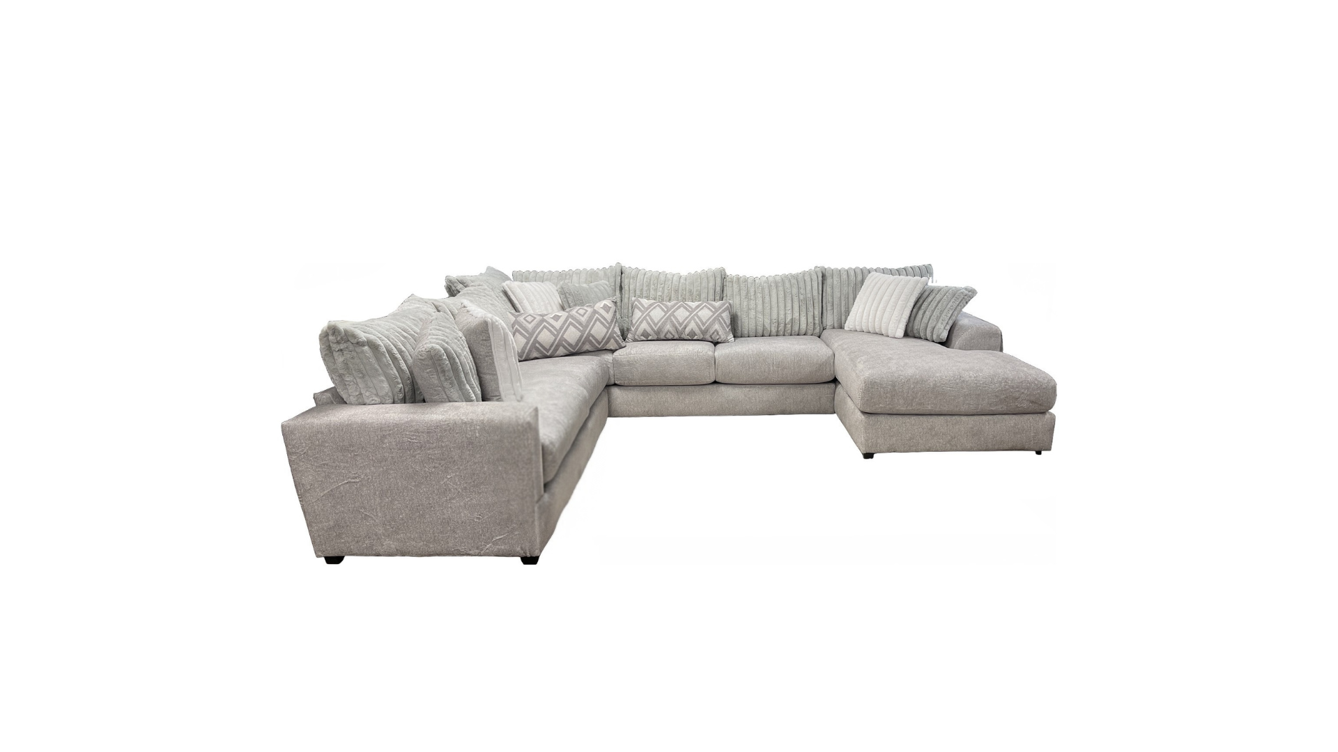 Silver Sectional Sofa