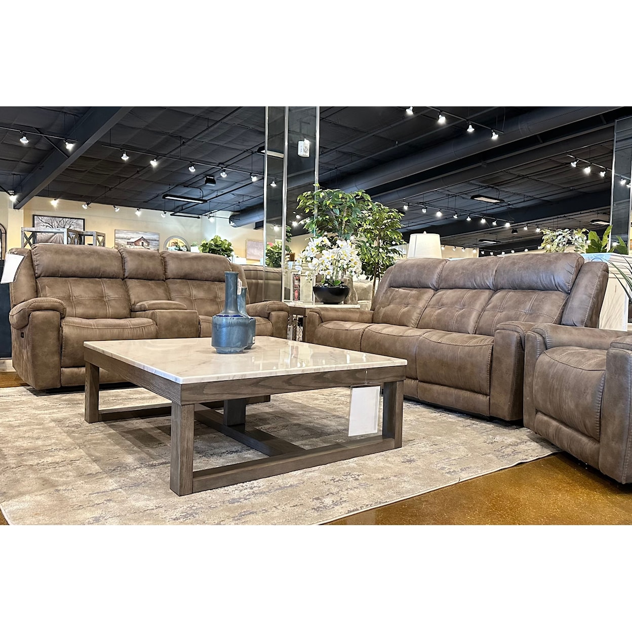 MWHOME Janie Sofa and Loveseat