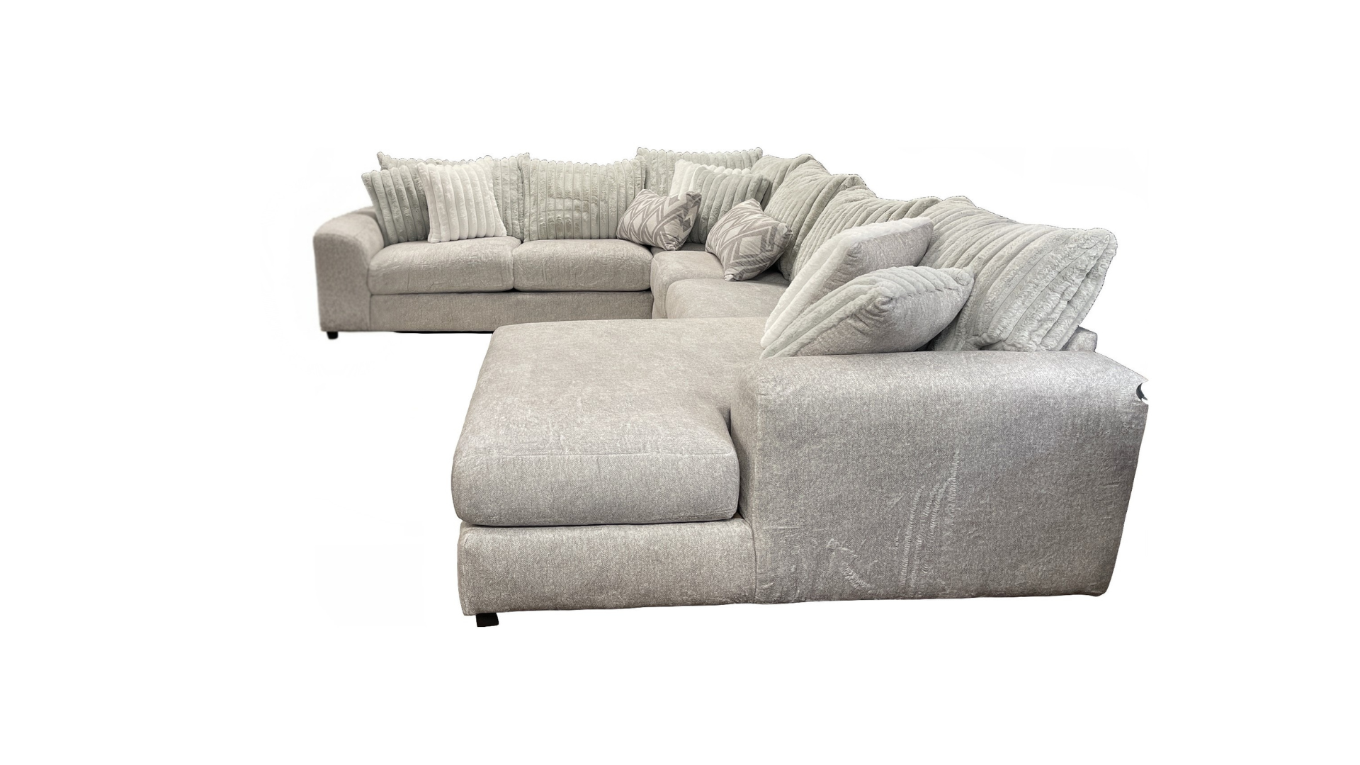 Silver Sectional Sofa