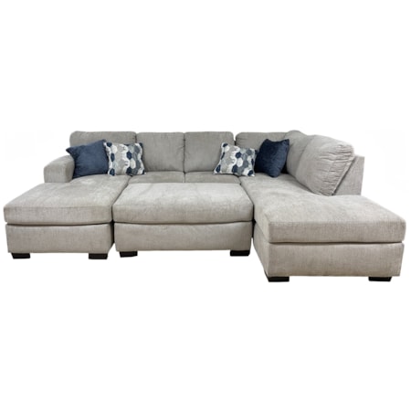 Zoie Sectional w/ Ottoman