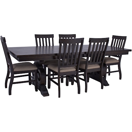 Mabell Dining Table & 6 Chairs