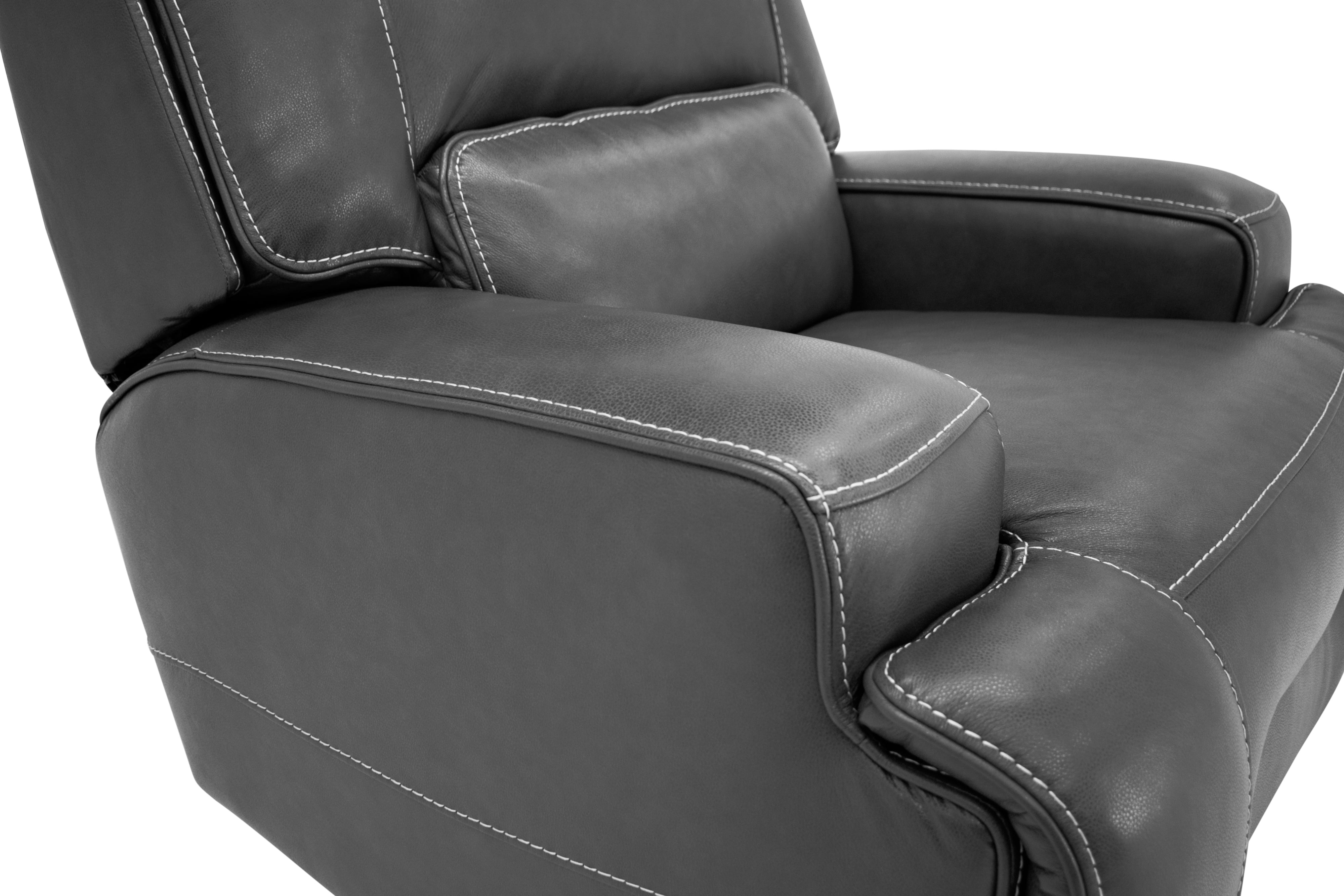 MWHOME Josie 49090052CR Josie Charcoal Recliner Johnson's Furniture