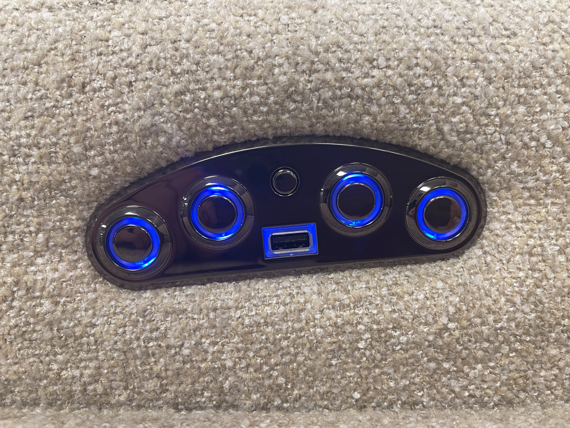 Celine Cashew Power Recliner