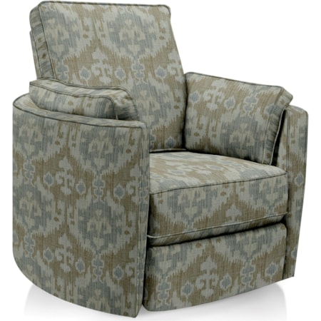 Carly Power Reclining Barrel Chair
