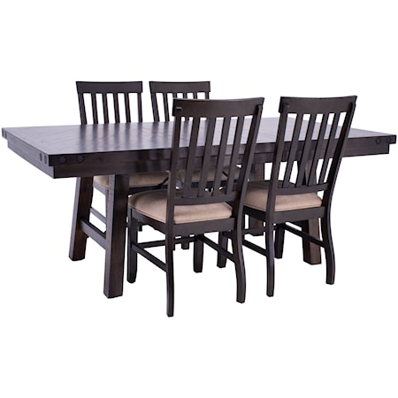 Ivy Dining Table & 4 Chairs
