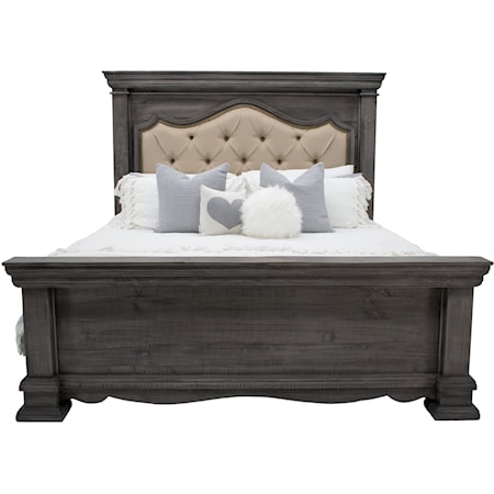 Chalet Terra Padded Queen Bed