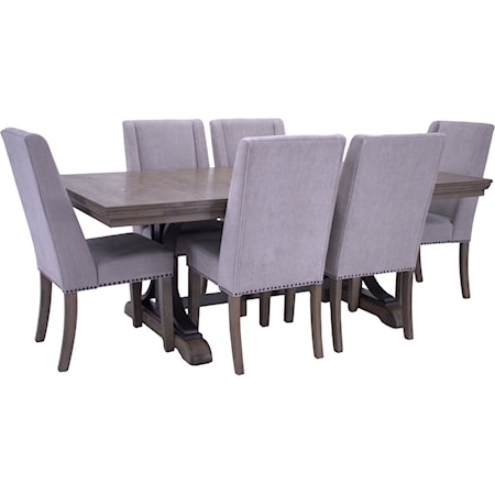 Harrison Dining Table & 6 Chairs