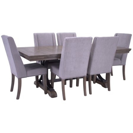 Harrison Dining Table & 6 Chairs