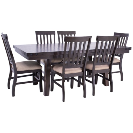 Ivy Dining Table & 6 Chairs