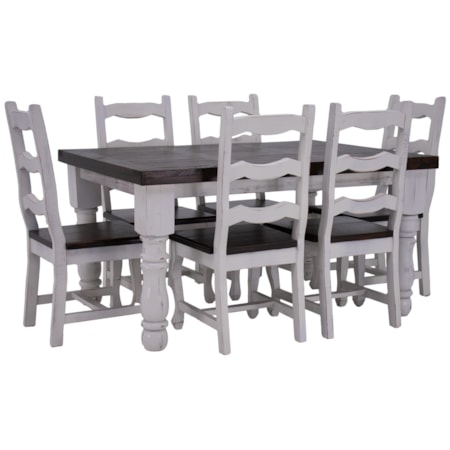 Mansion Dining Table & 6 Chairs